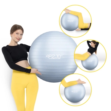 Minge gonflabilă de gimnastică pentru fitness 85 cm