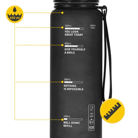 Sticlă de apă 650 ml