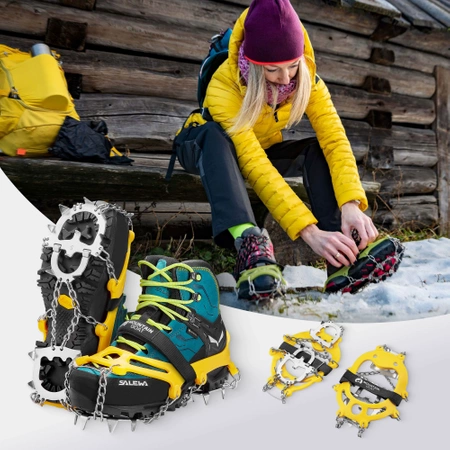 Crampoane antiderapante pentru bocanci PREMIUM (35-36) S