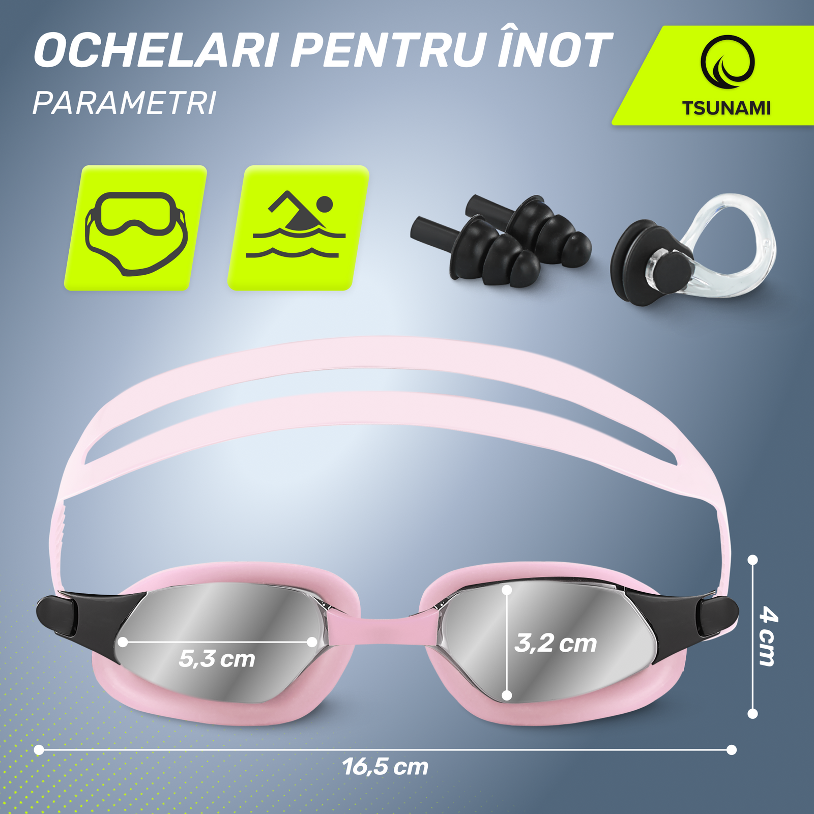Ochelari de înot TSUNAMI 