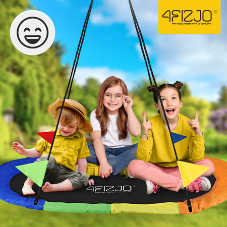 Leagăn de grădină cu cuib de barză 165 cm