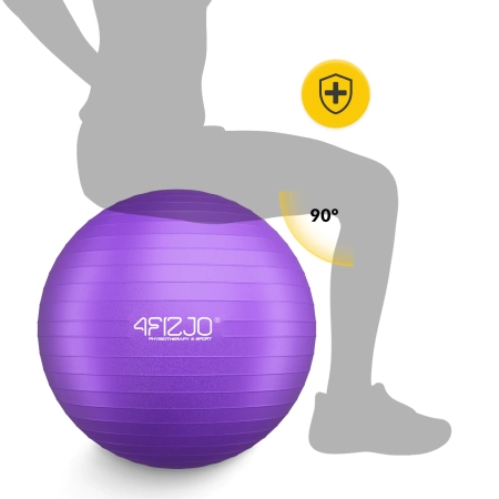 Minge gonflabilă de gimnastică pentru fitness 85 cm