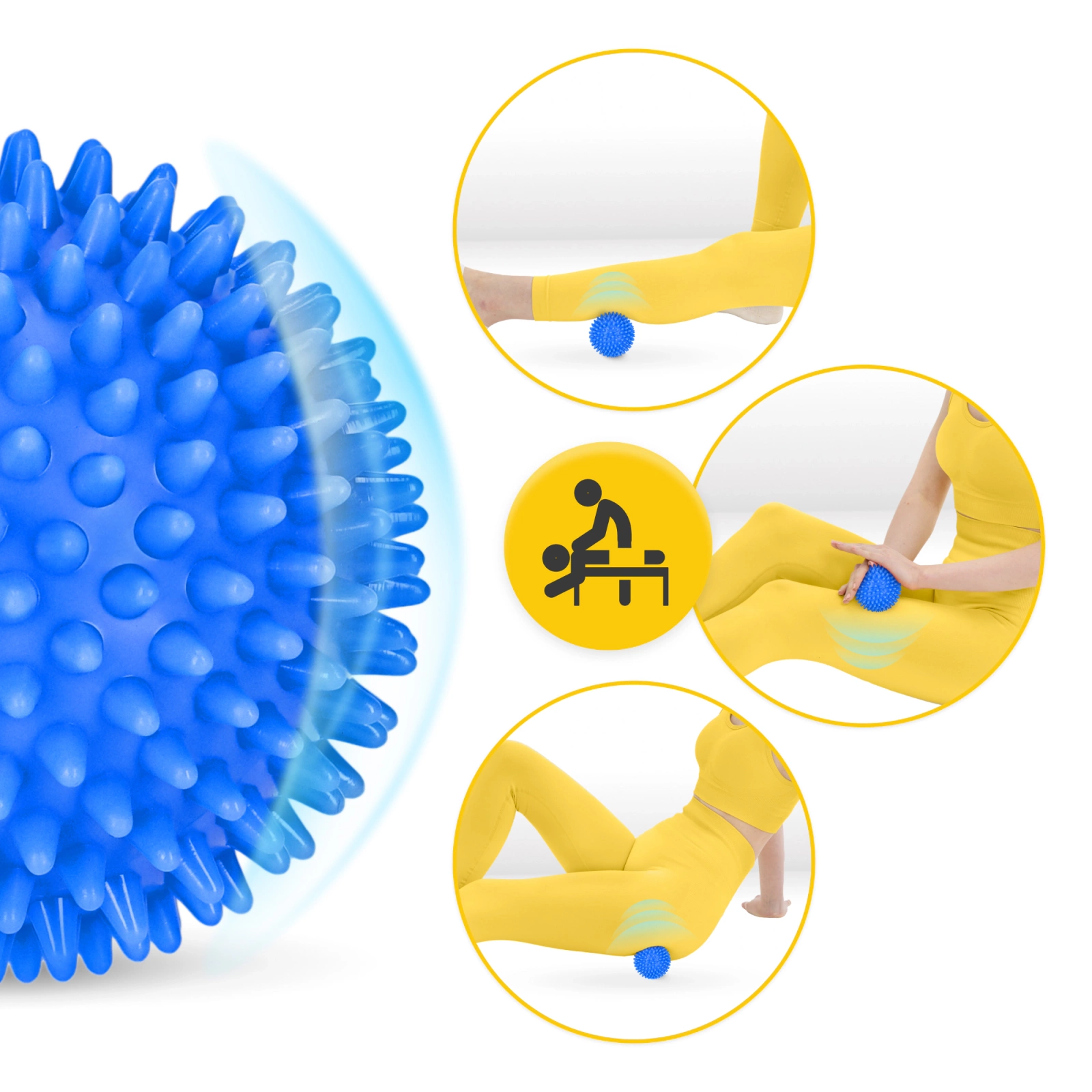 Minge de masaj cu colți 8 cm