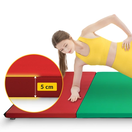 Saltea de gimnastică pliabilă XL