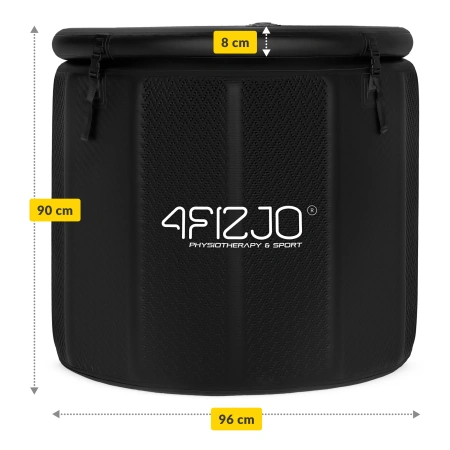 Baie de gheață gonflabilă pentru înotul de iarnă cusătură picătură rotundă