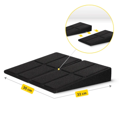 Platformă de întindere cu unghi reglabil SLANT BOARD 3 buc.