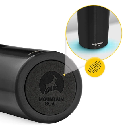 Cana termică Mountain Goat TRAVEL 450 ml negru